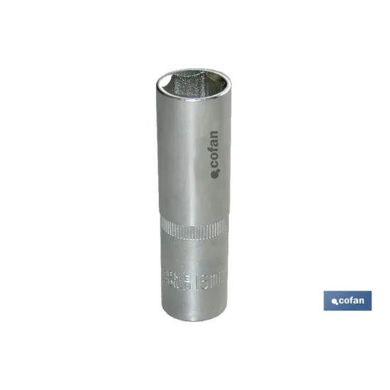 VASO LARGO 1/4"" 13MM. (PACK: 1 UDS) - Almacén de Ferretería Acor